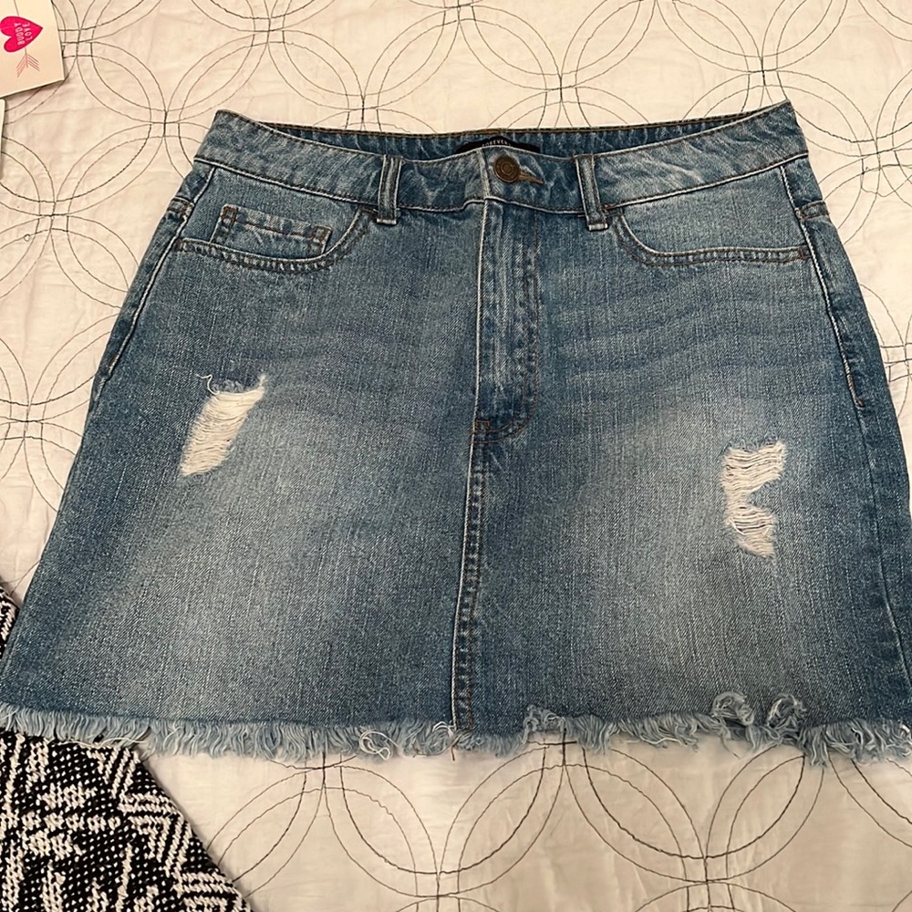 Denim skirt